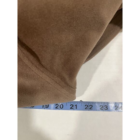 Vtg 70s Juli de Roma Tan Belted Over Coat 10 Kajjmir Man Made Cashmere Classic - Picture 10 of 14